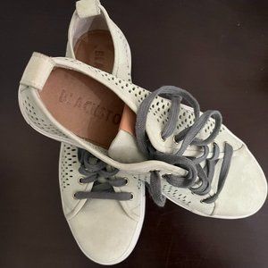 PRE LOVED BLACKSTONE SUEDE LACE SNEAKERS IN MINT SIZE EU 40 / US 10